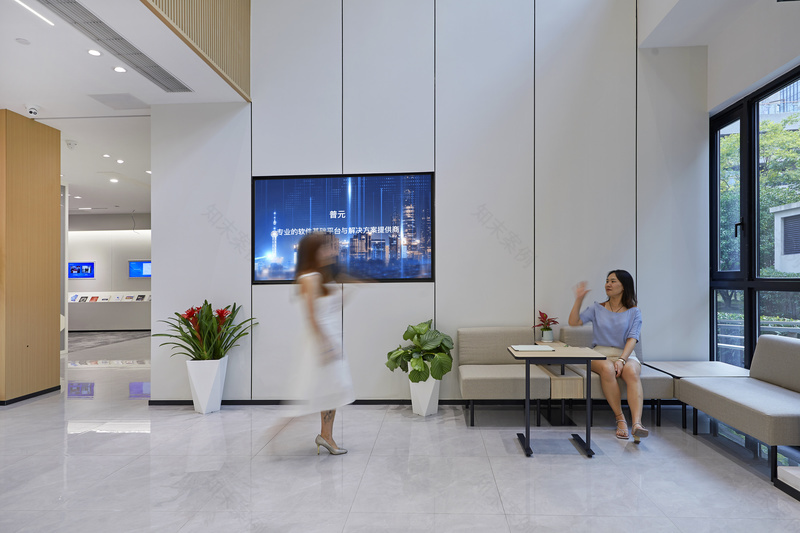 普元信息上海总部办公楼丨中国上海丨HTD 赫韬建设团队-33