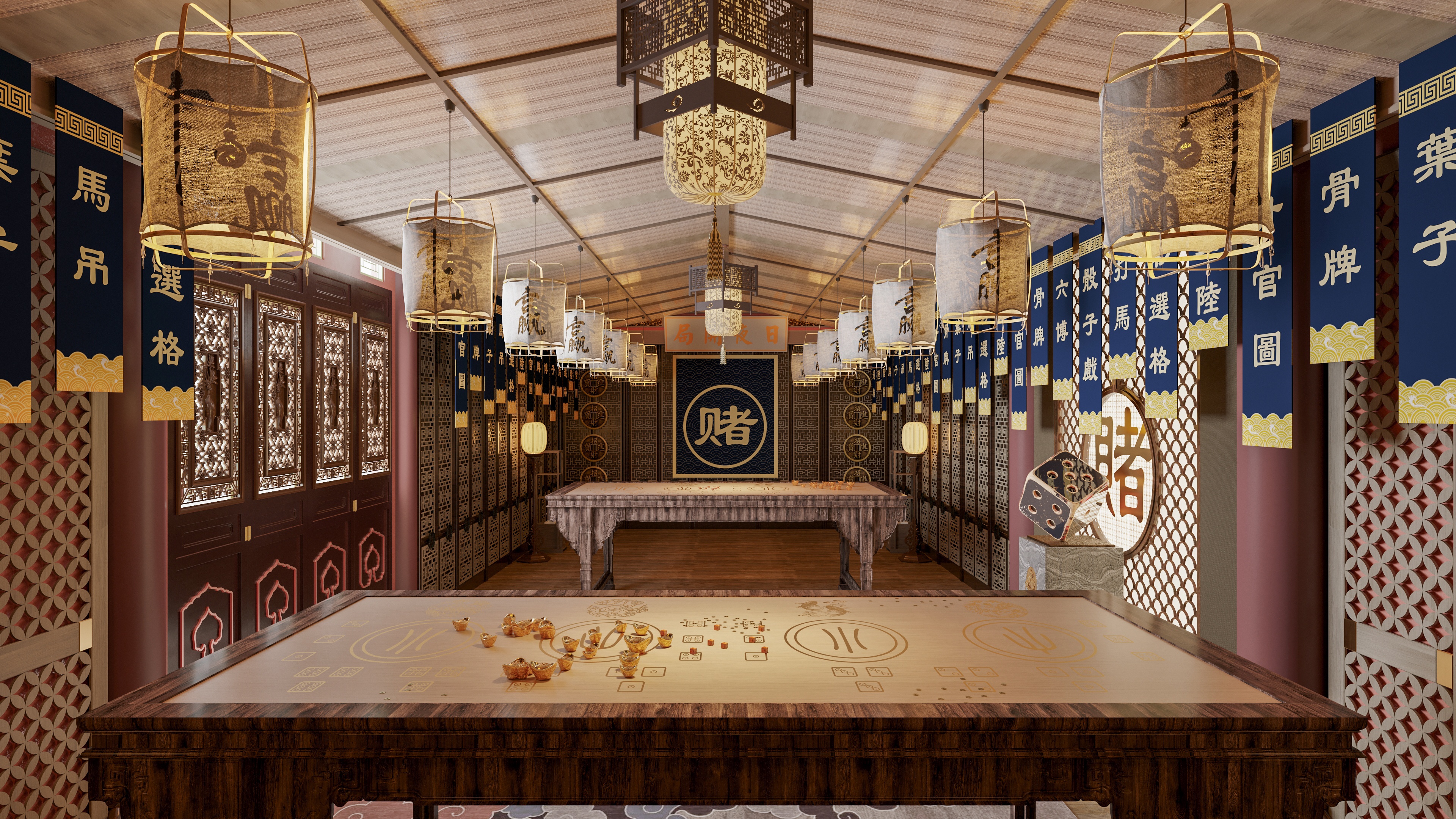 沉浸式剧本杀店设计丨中国广州-21