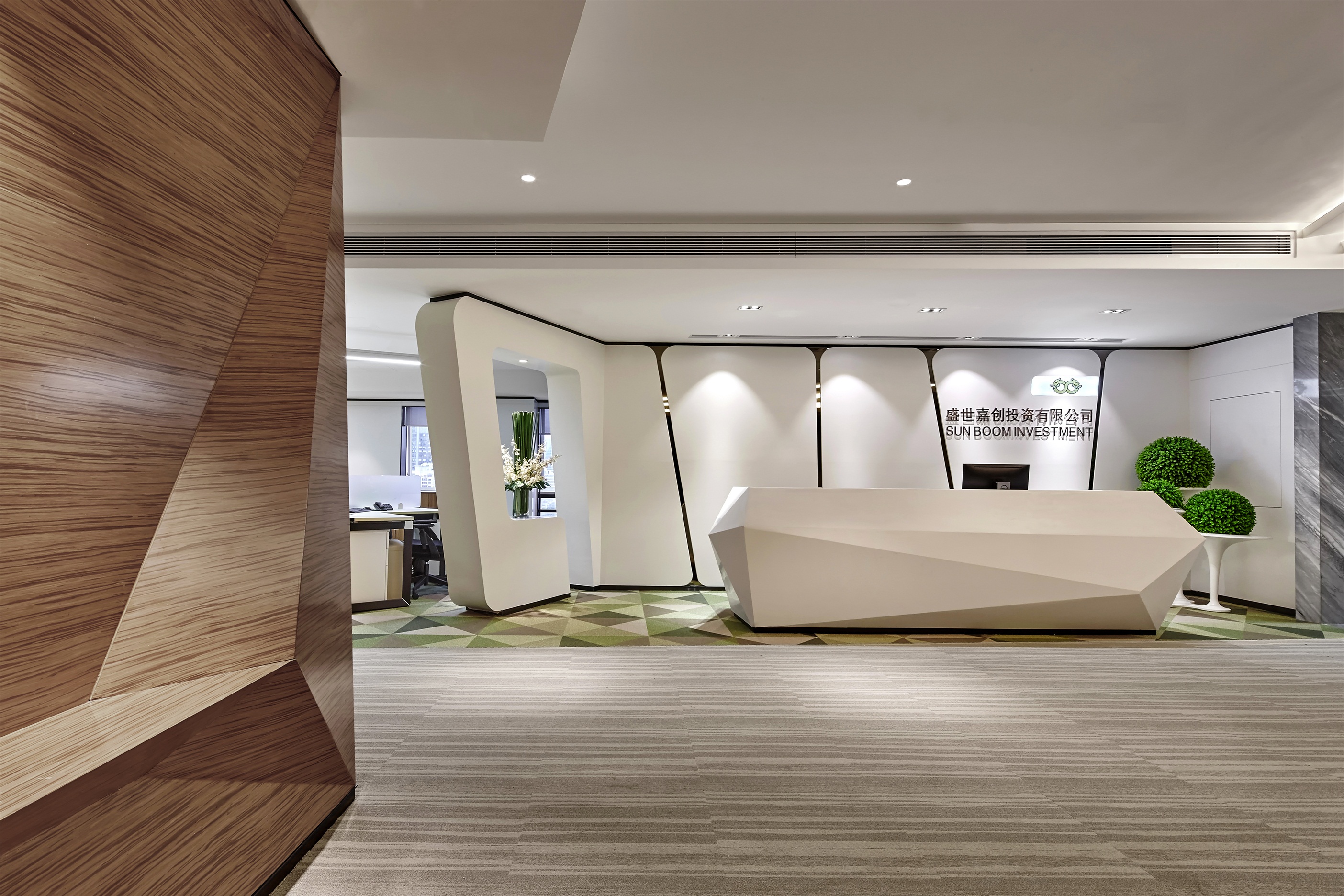 创域新作 | 简逸灵动之美——深圳国际商会大厦办公空间-9