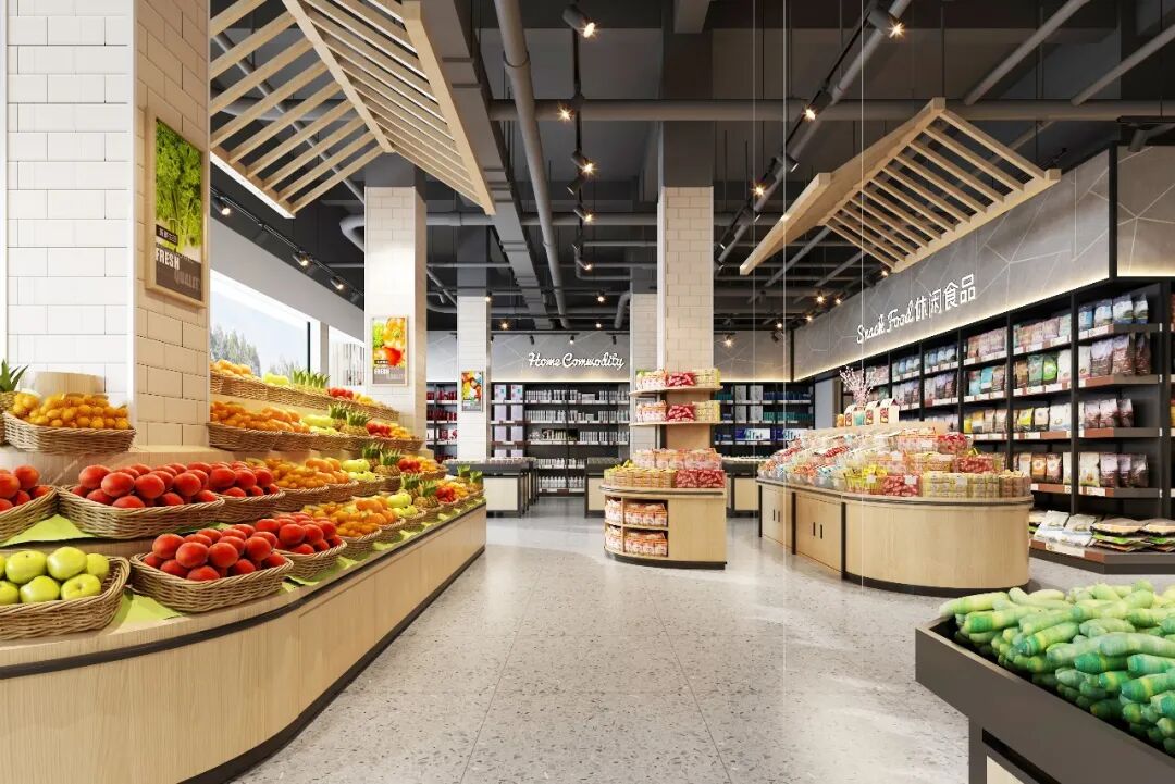 新零售行业“旺中旺”设计|把“社区烟火气”装进空间设计里-23