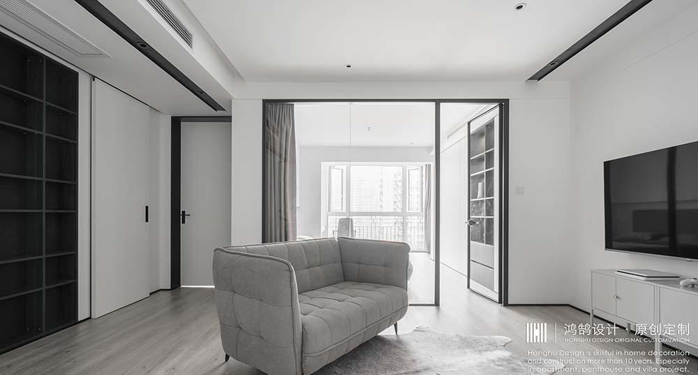 简约灰白空间,展现现代生活品质-21