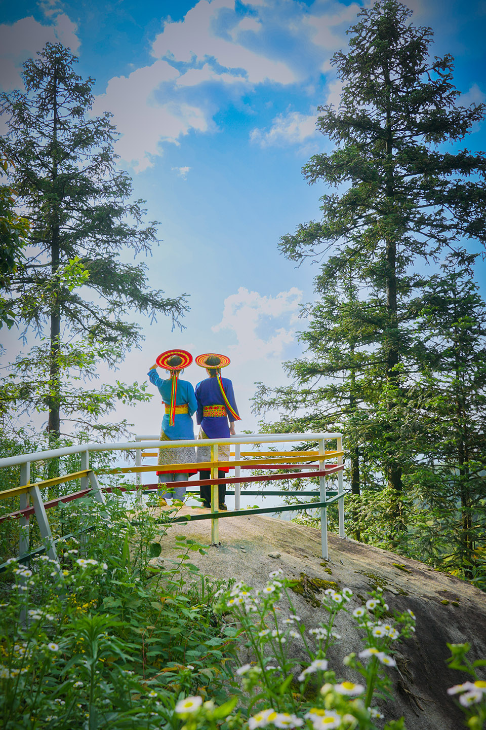 白水洞天,山野几何·白水洞村石瀑间的线性钢亭组群丨中国邵阳丨湖南大学建筑与规划学院-43