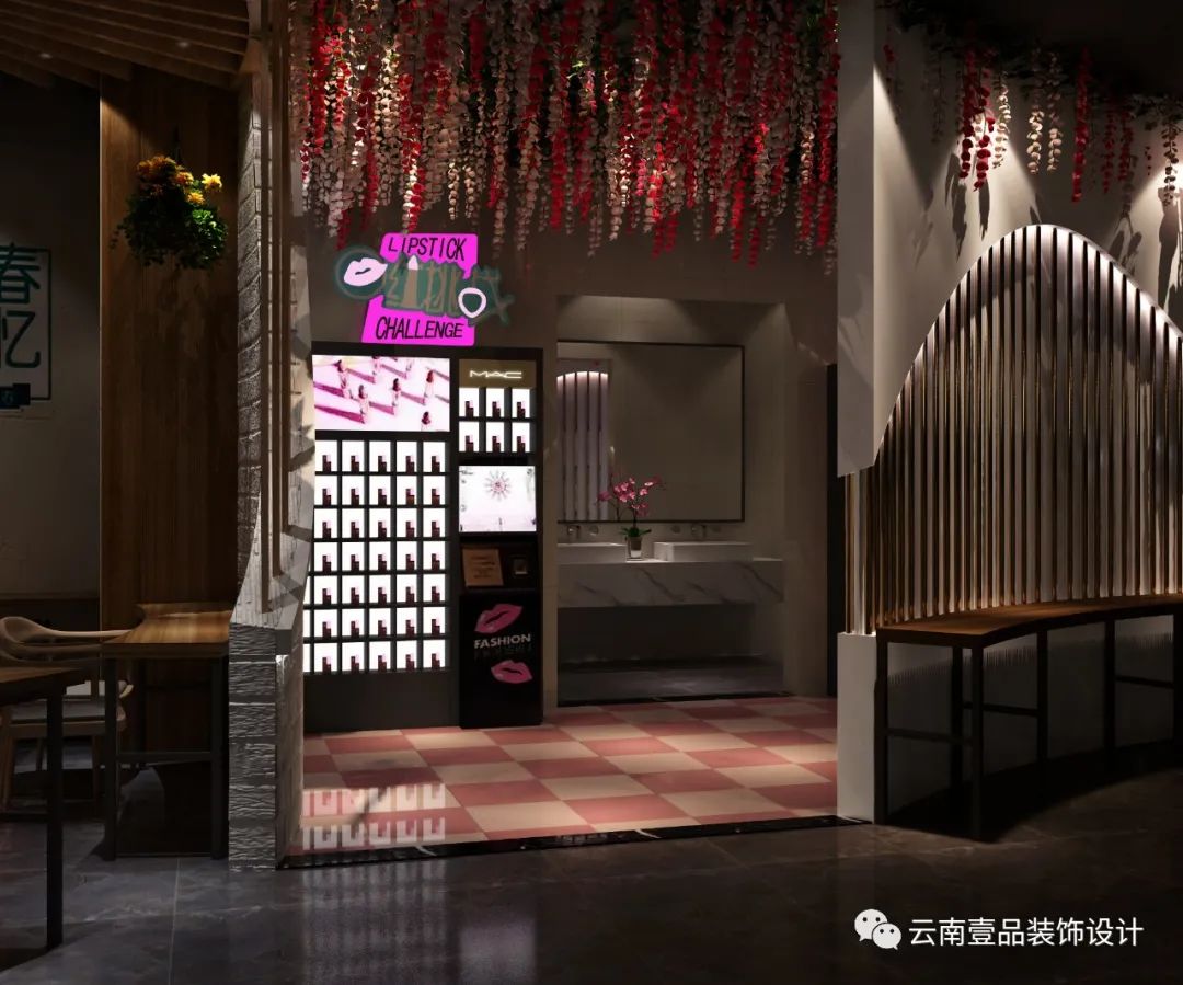 工装案例第四期-《小城味道》工业风美食城-17