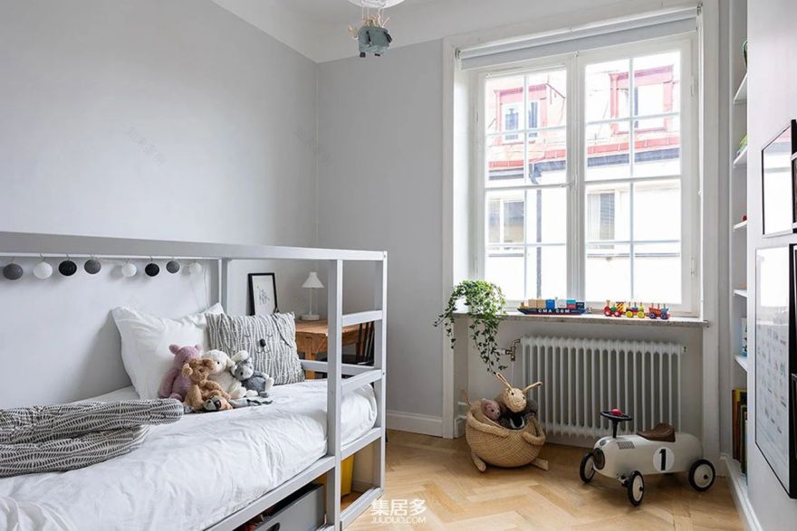 瑞典冷色调住宅-21