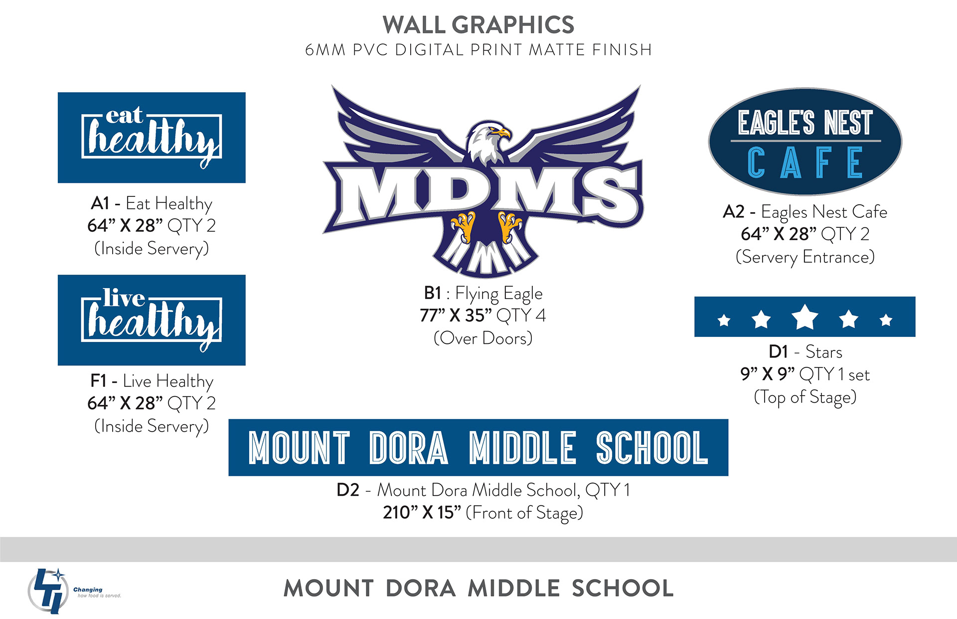 Environmental Graphic Design: Mt Dora Middle School-6