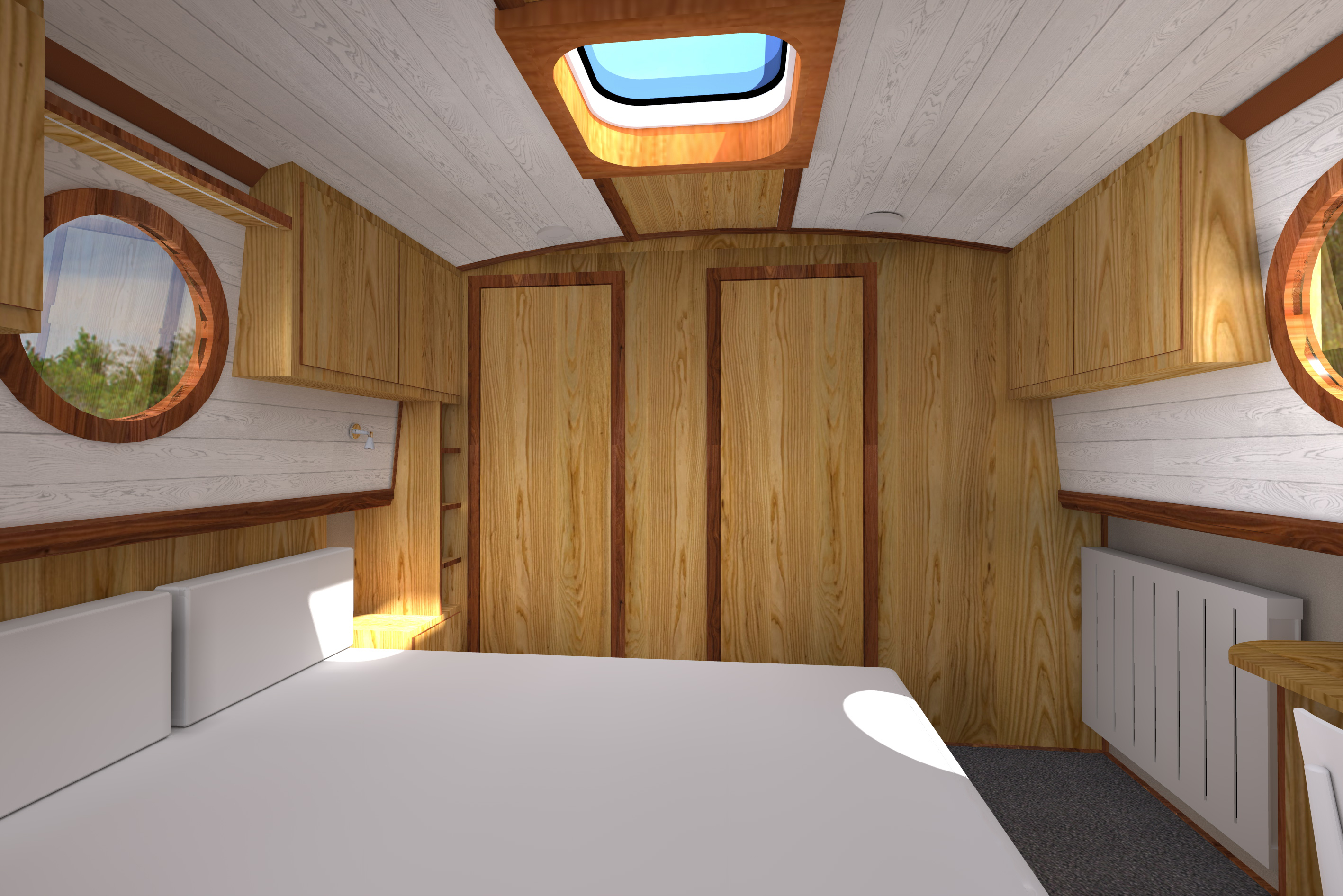 CANAL BOAT TB3 layout VCB-14