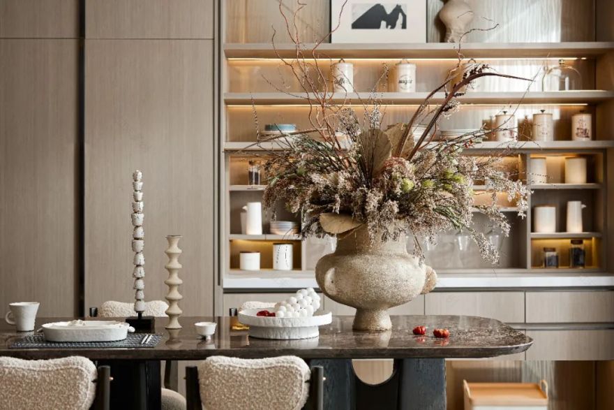 扬州中海九樾样板间丨中国扬州丨柘壹设计Z ONE⁺-24