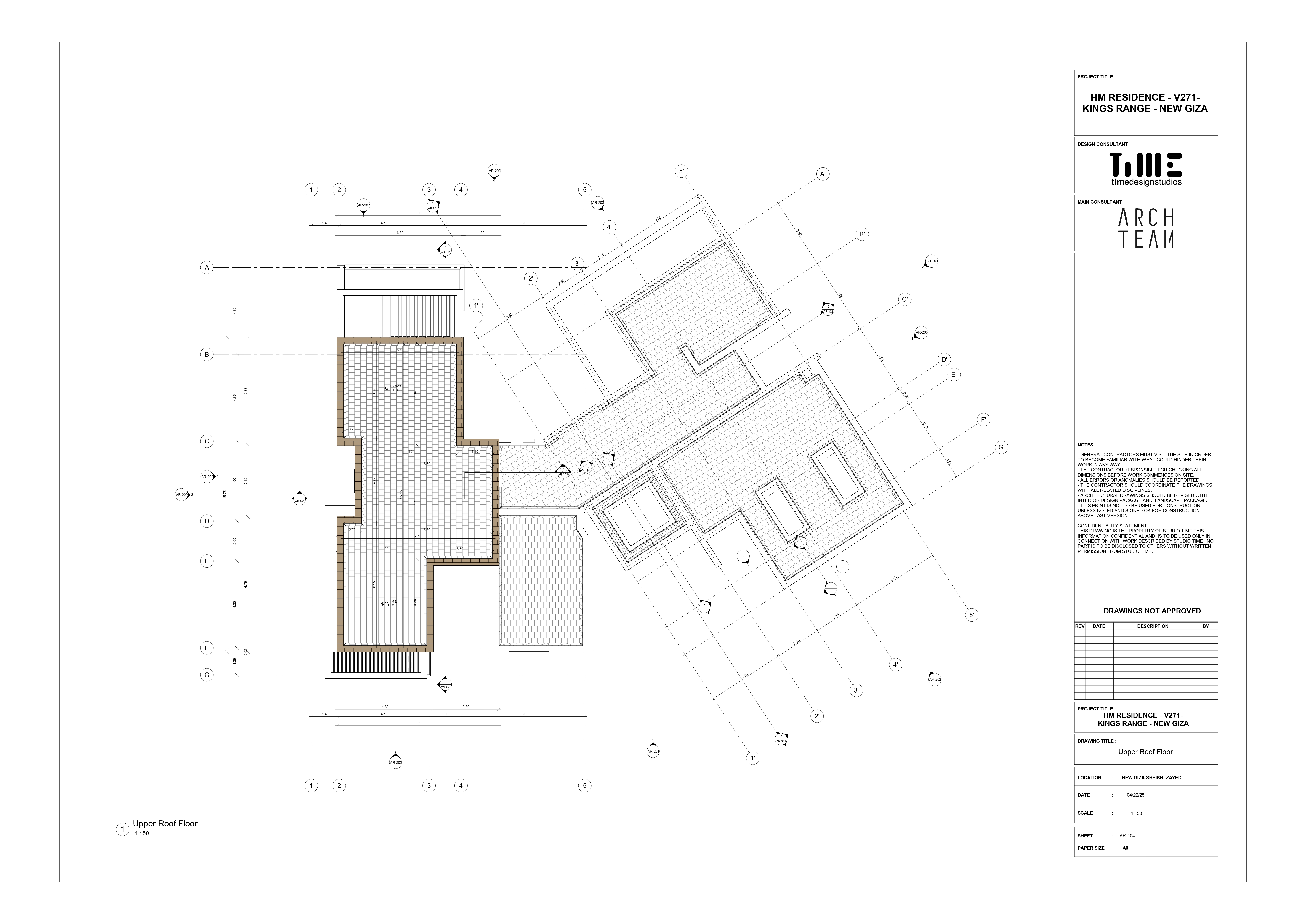 New Giza Modern Villa | LOD 350 Tender Package-23