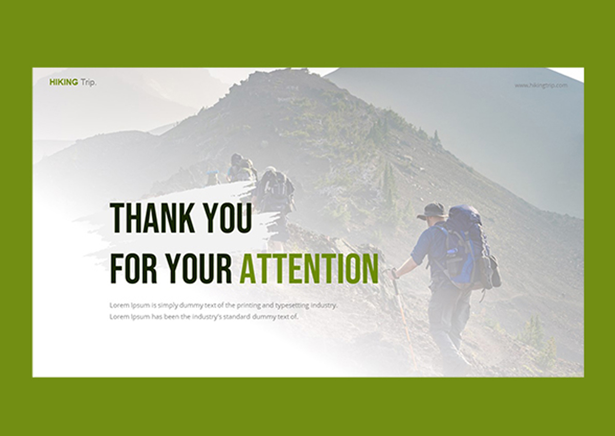 徒步旅行展示模板-11