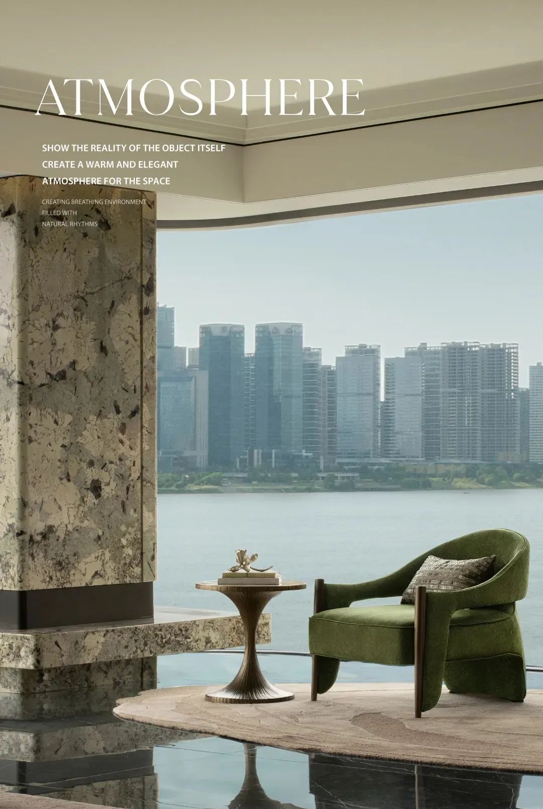 长沙·湘江金茂府249㎡江景大平层丨中国长沙丨软装元禾大千,硬装31设计-38