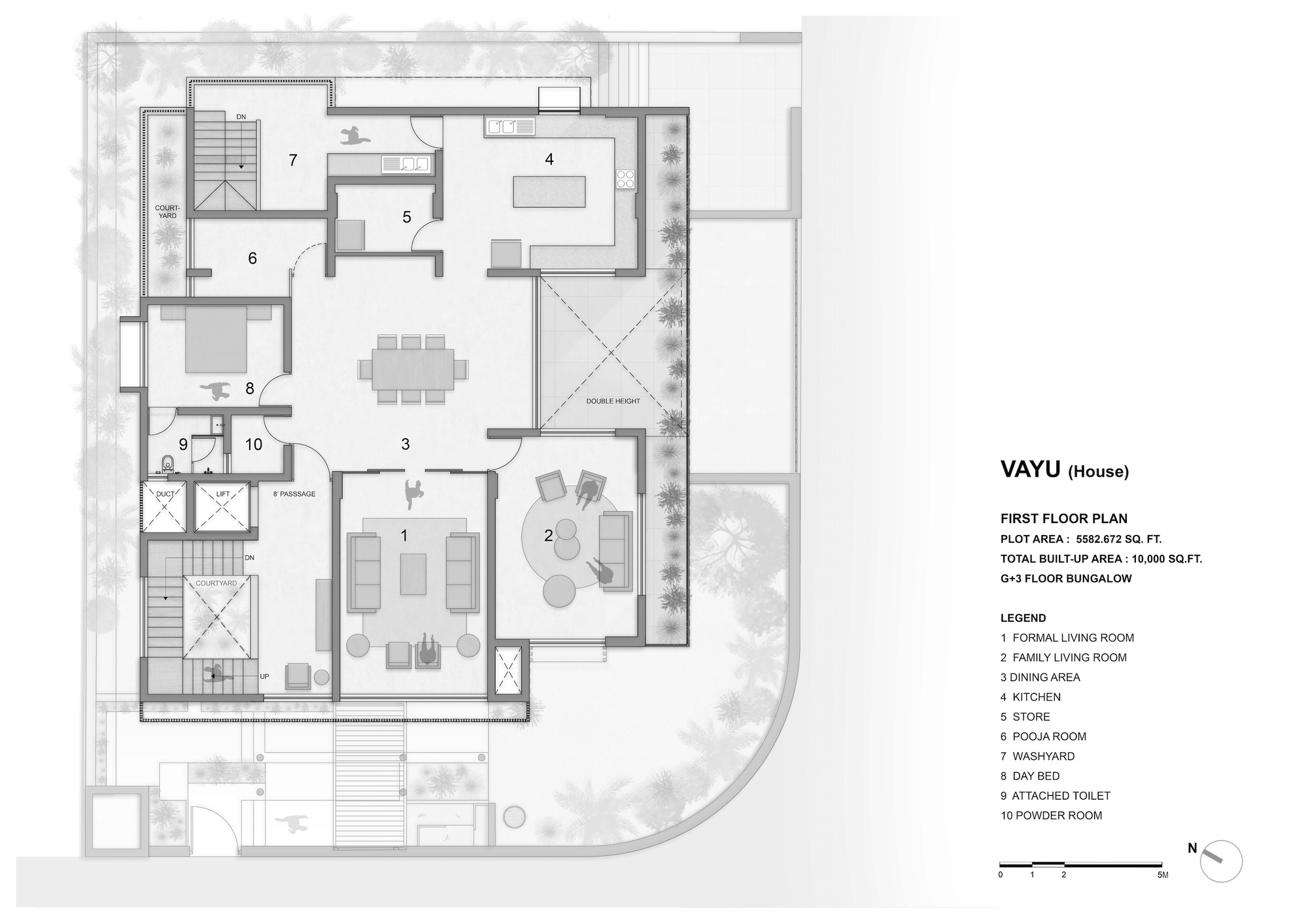 瓦尤之家丨印度丨The Grid Architects-25