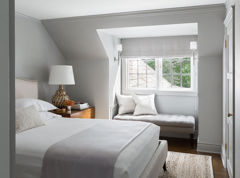 西雅图湖畔豪华庄园,现代经典风格-26