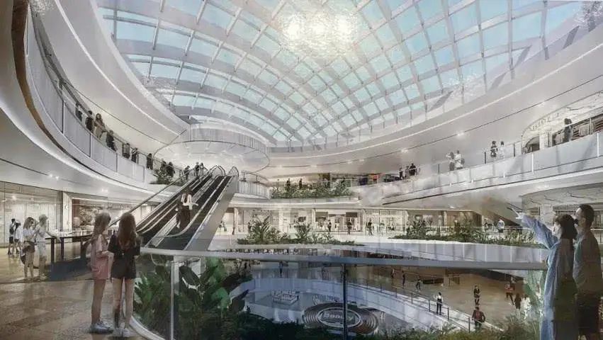 南昌万象城以“红谷之轮”为设计理念，打造度假式购物中心-16