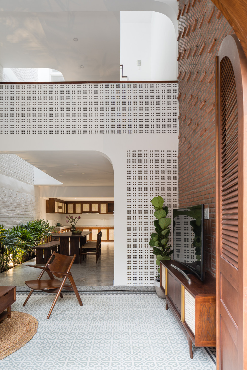 越南 V 别墅改造 | AD9 建筑事务所的绿色生活空间-14