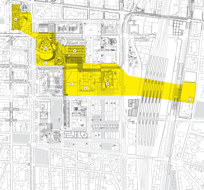 里昂帕迪厄区改造项目丨法国里昂丨AUC,Arep,MVRDV等-55