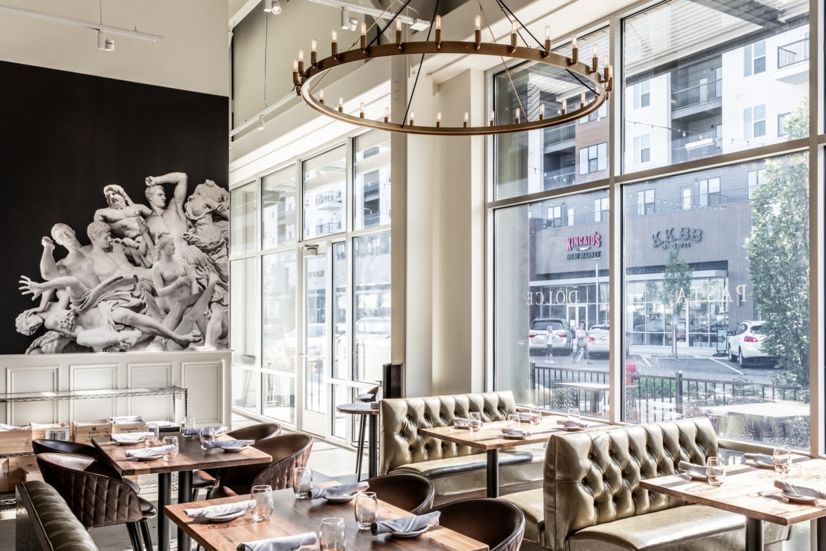 Indianapolis 高档意大利餐厅设计丨美国印第安纳波利斯丨Parallel Design Group-11