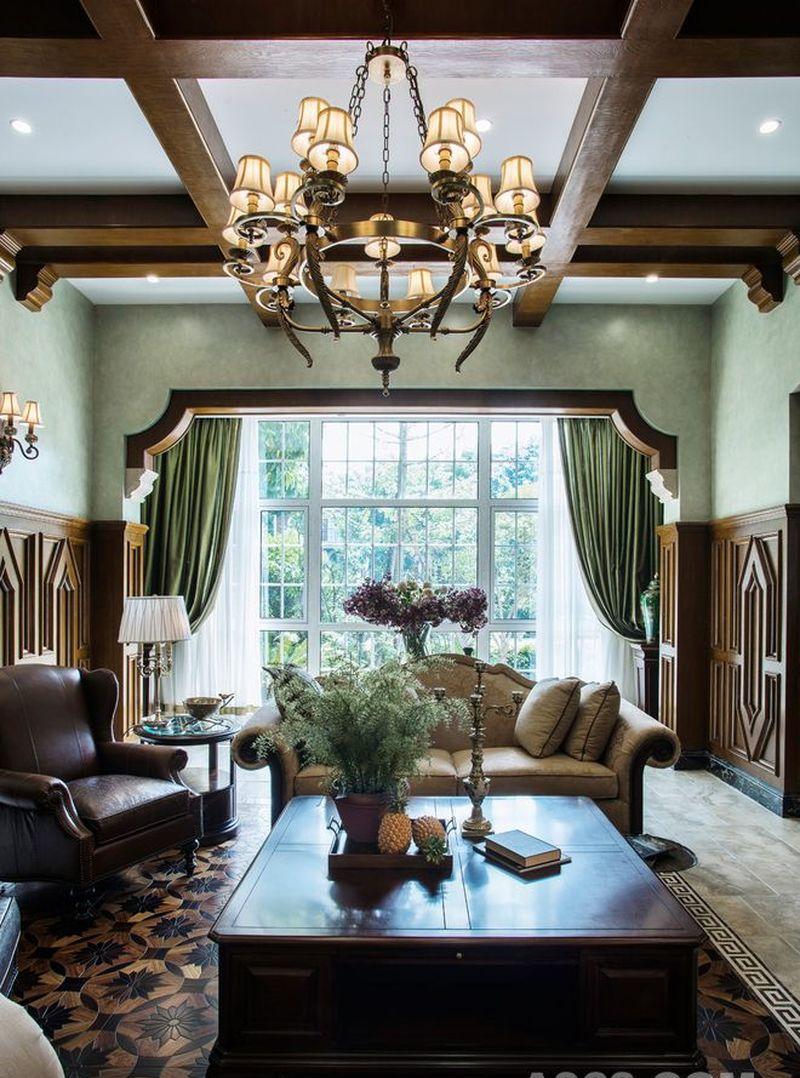 崇明岛欧式古典独栋别墅设计案例解析-19