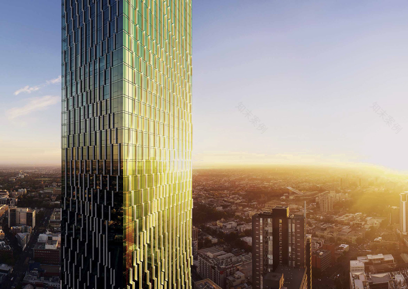 “维多利亚一号” · 绿色立面的摩天大楼丨澳大利亚墨尔本丨澳大利亚事务所 elenberg fraser-6