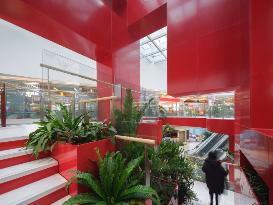 青岛未来城购物中心四楼中庭“奇幻丛林”更新项目丨中国青岛丨CLOU Architects-18