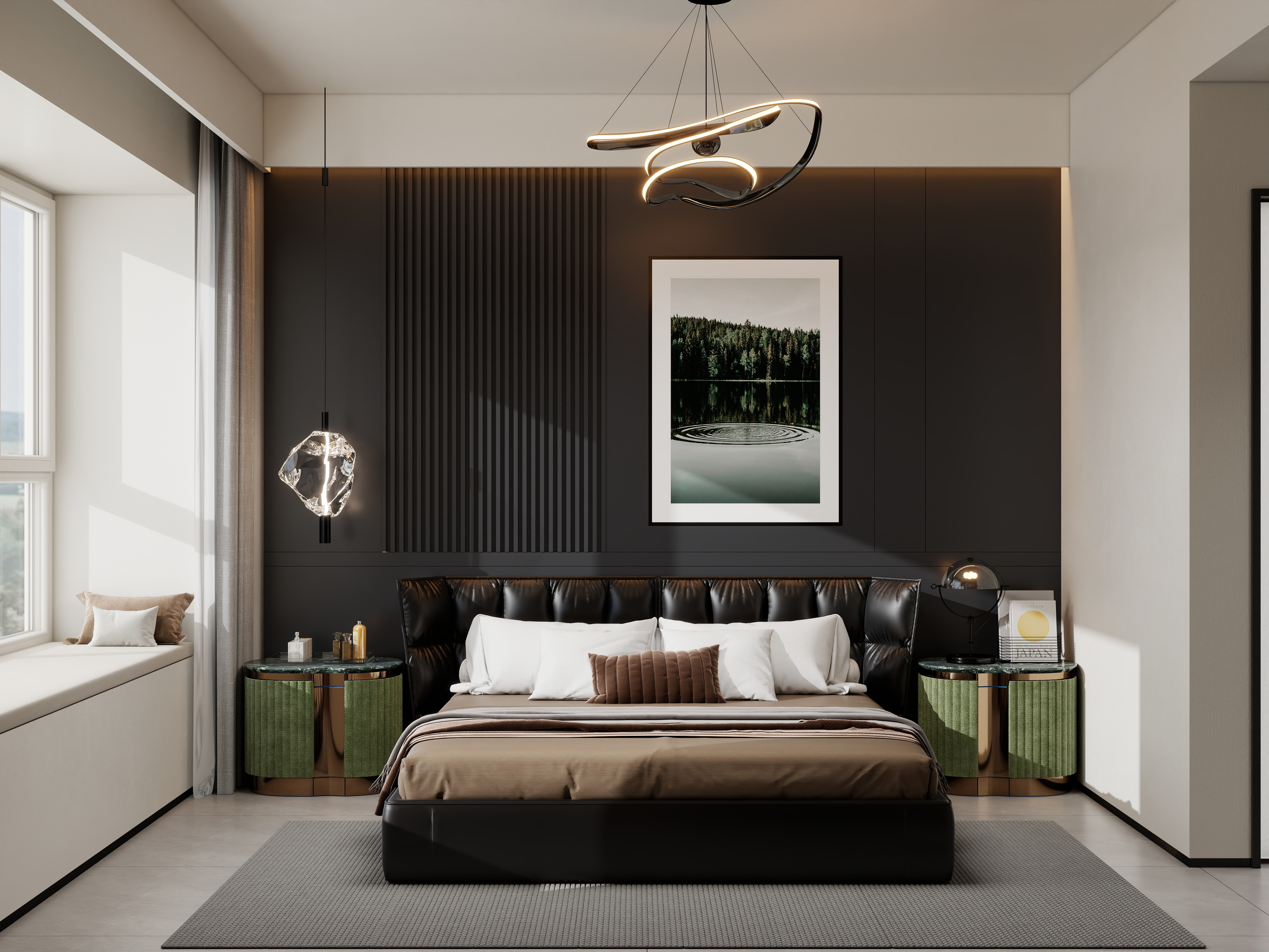 《天河学区房·时光叠影》中古风混搭家居设计丨中国广州丨广州市至雅设计装饰工程有限公司-71