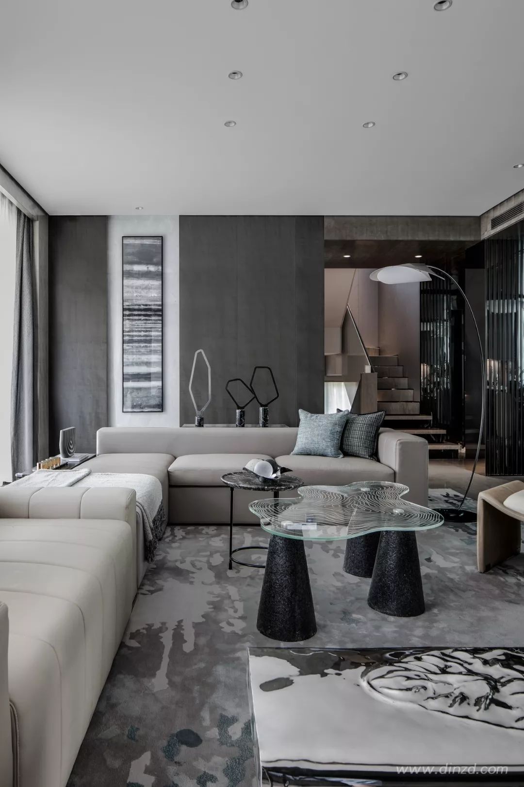 浙江诸暨祥生·云境别墅样板间——水墨意境的空间艺术-3