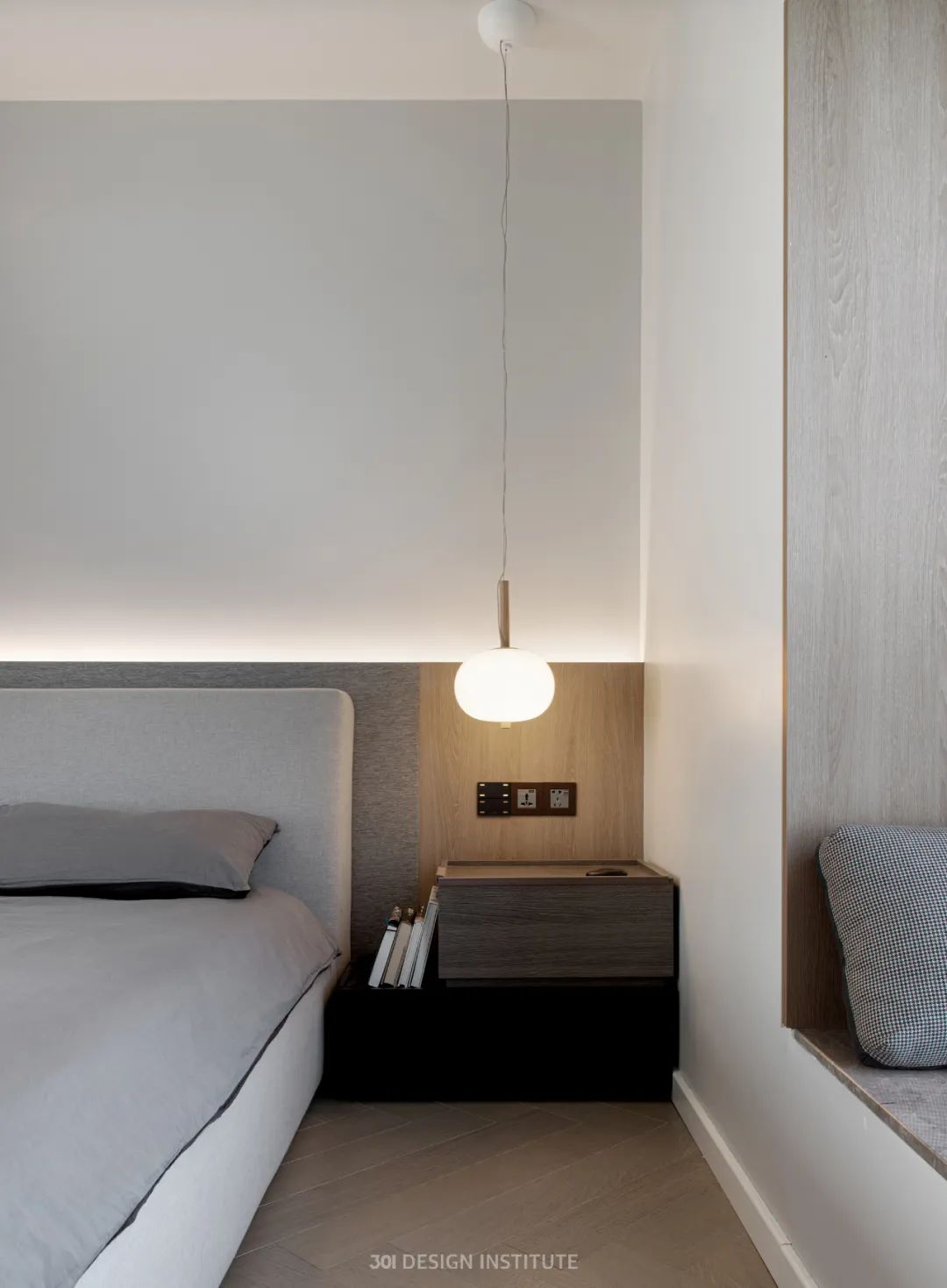 极简家庭核心区设计丨中国佛山丨301设计研究所-40