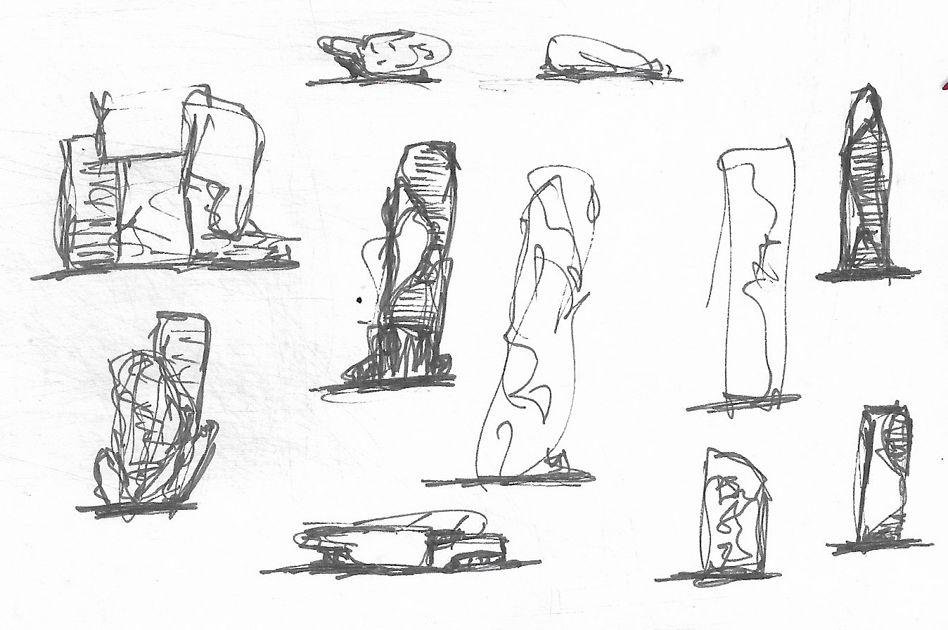 Architectural sketches-3