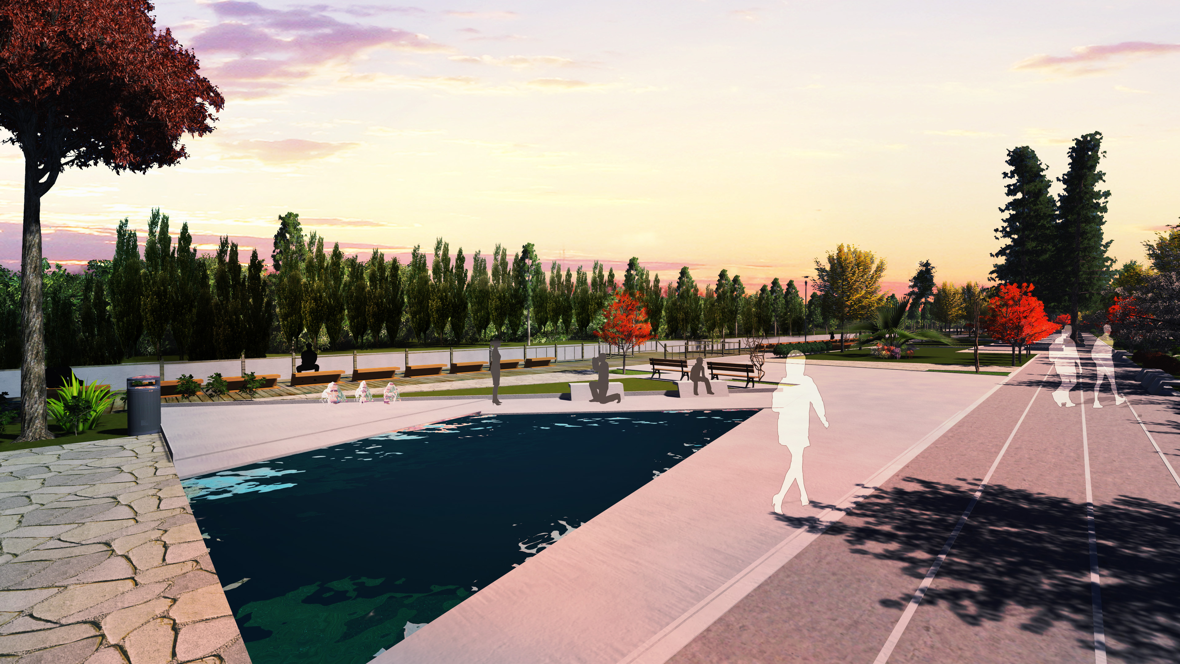 回忆载体 | 滨水道路景观设计-14