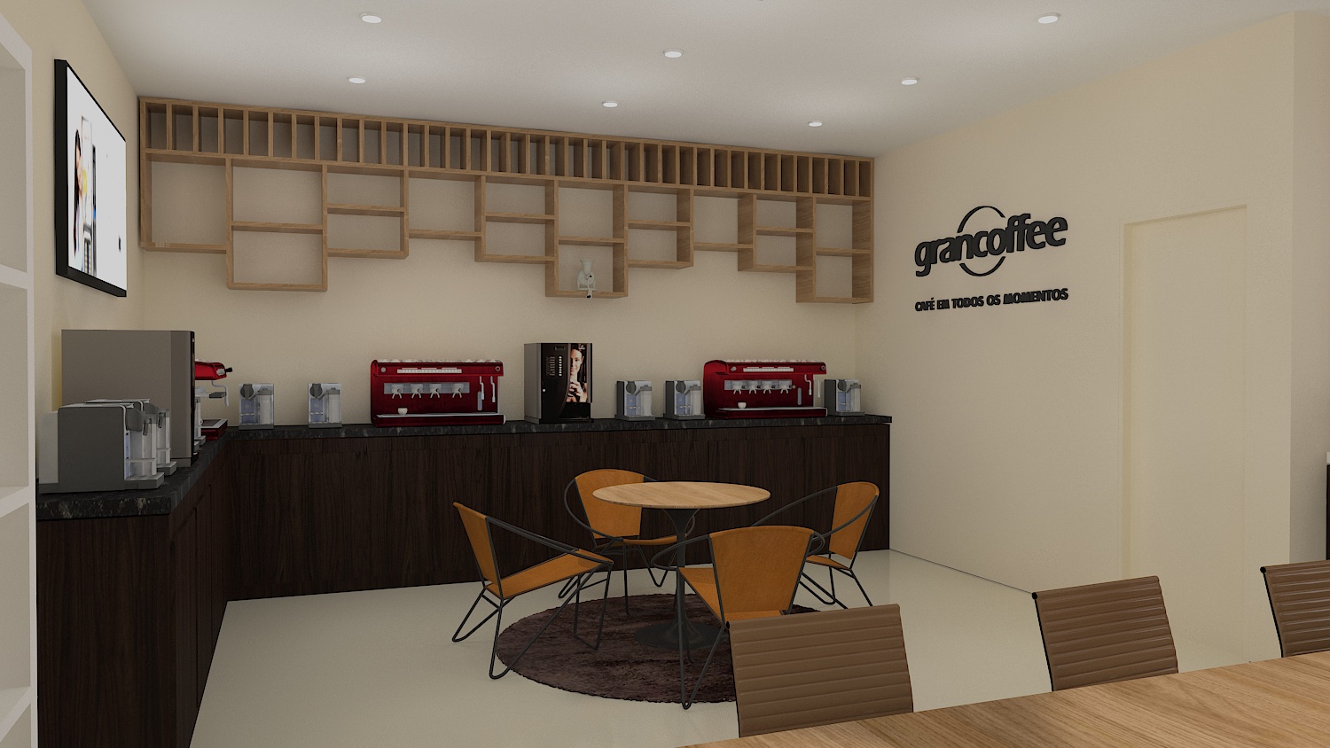 Ambientação para showroom Grancoffee-20