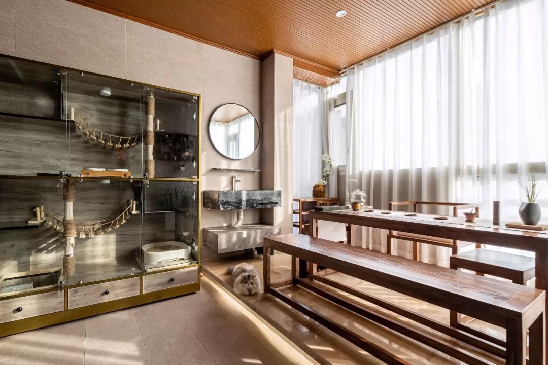 阜阳高档公寓极简主义家居设计,光与材质的完美融合-18