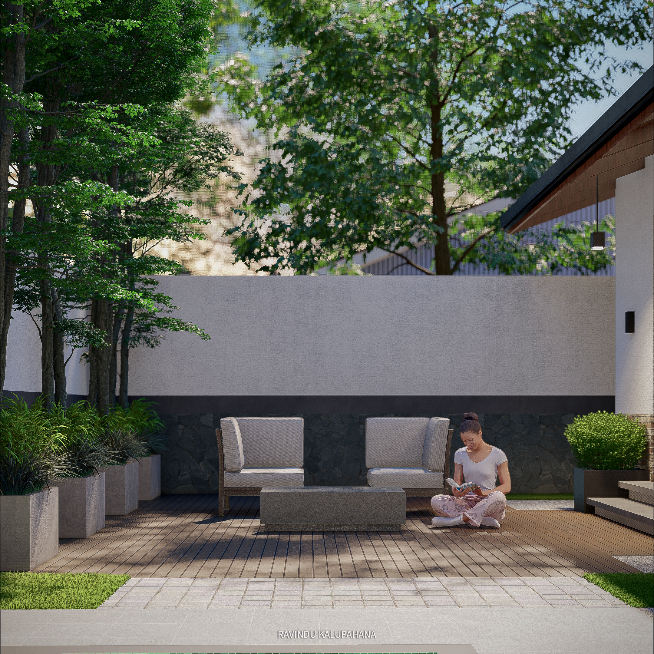 现代两层房屋-17