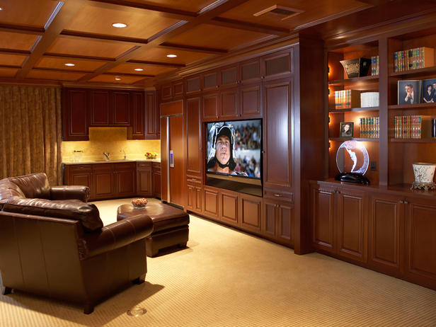 家庭影院房间装饰设计案例-3