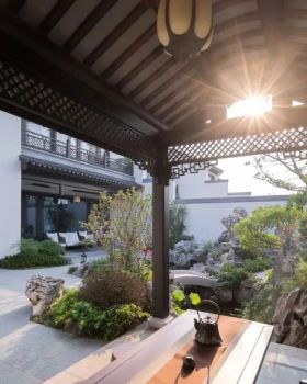 纯中式合院小区
