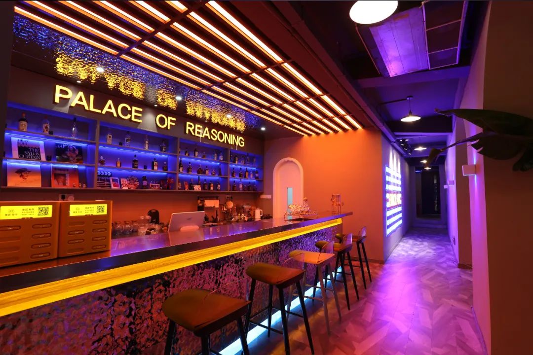 穿越时空的赛博朋克剧本杀馆·连云港 ERROR·404丨中国连云港丨点度空间设计-18