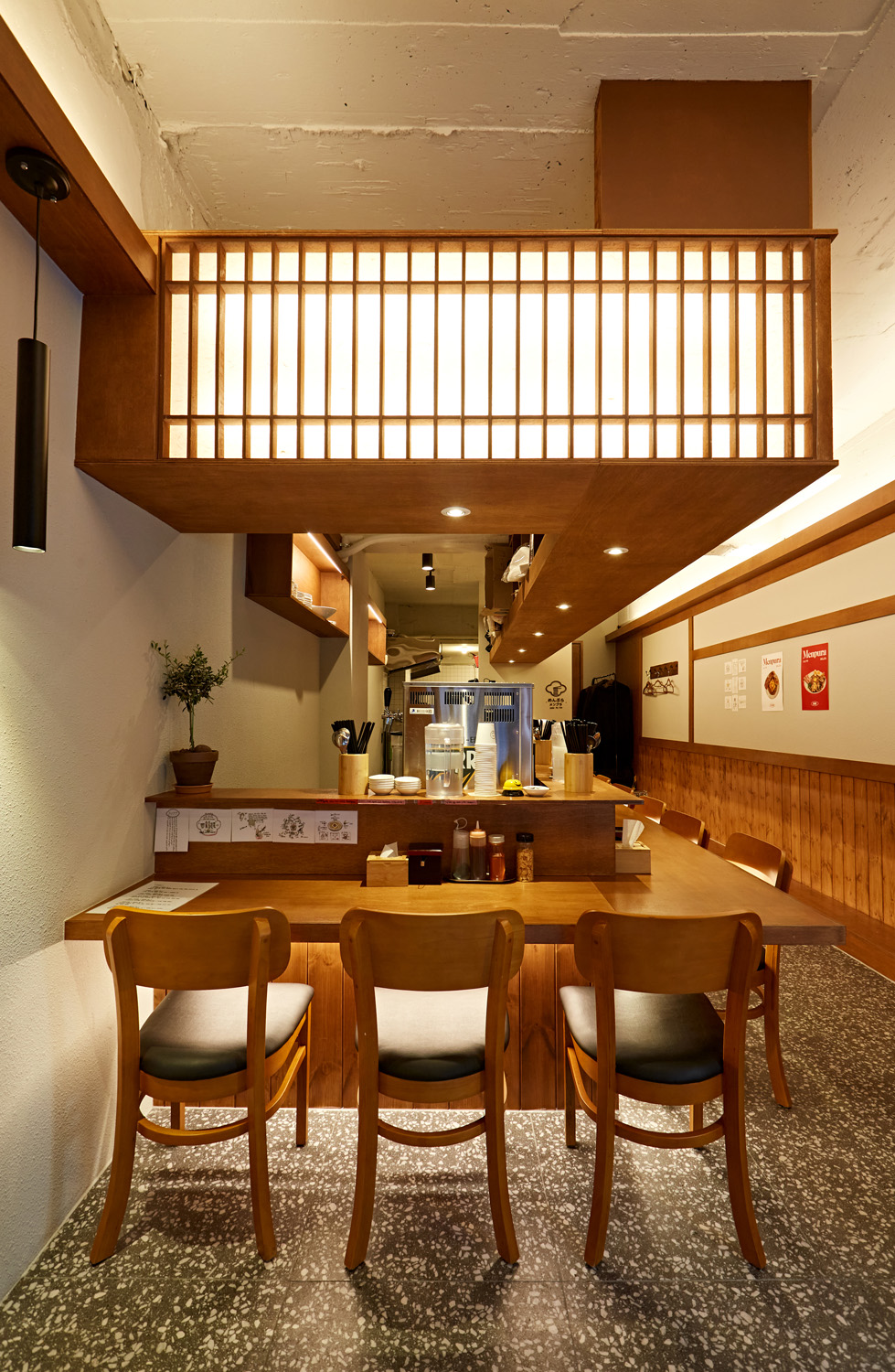 15 平极简餐厅，白色与木色打造温馨空间-6