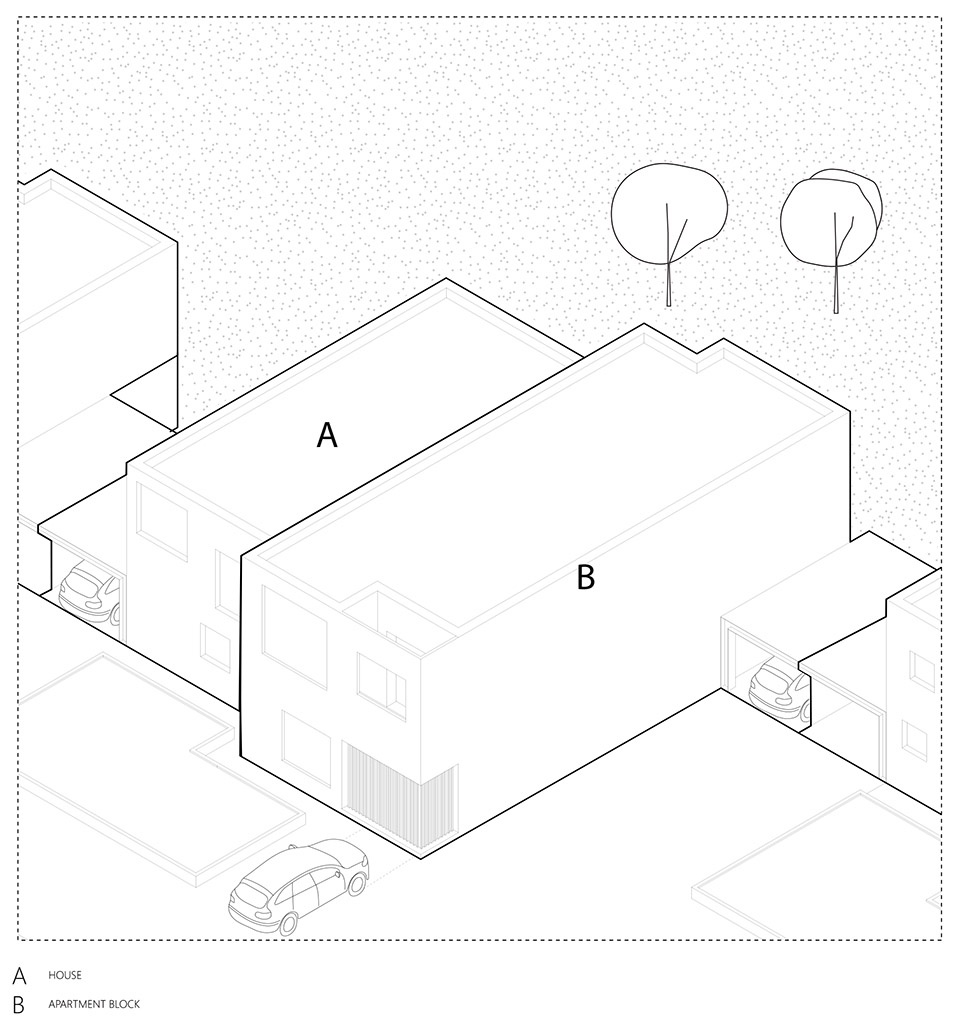 比利时代瑟尔社会住宅 | 共享、集体生活的创新设计-32