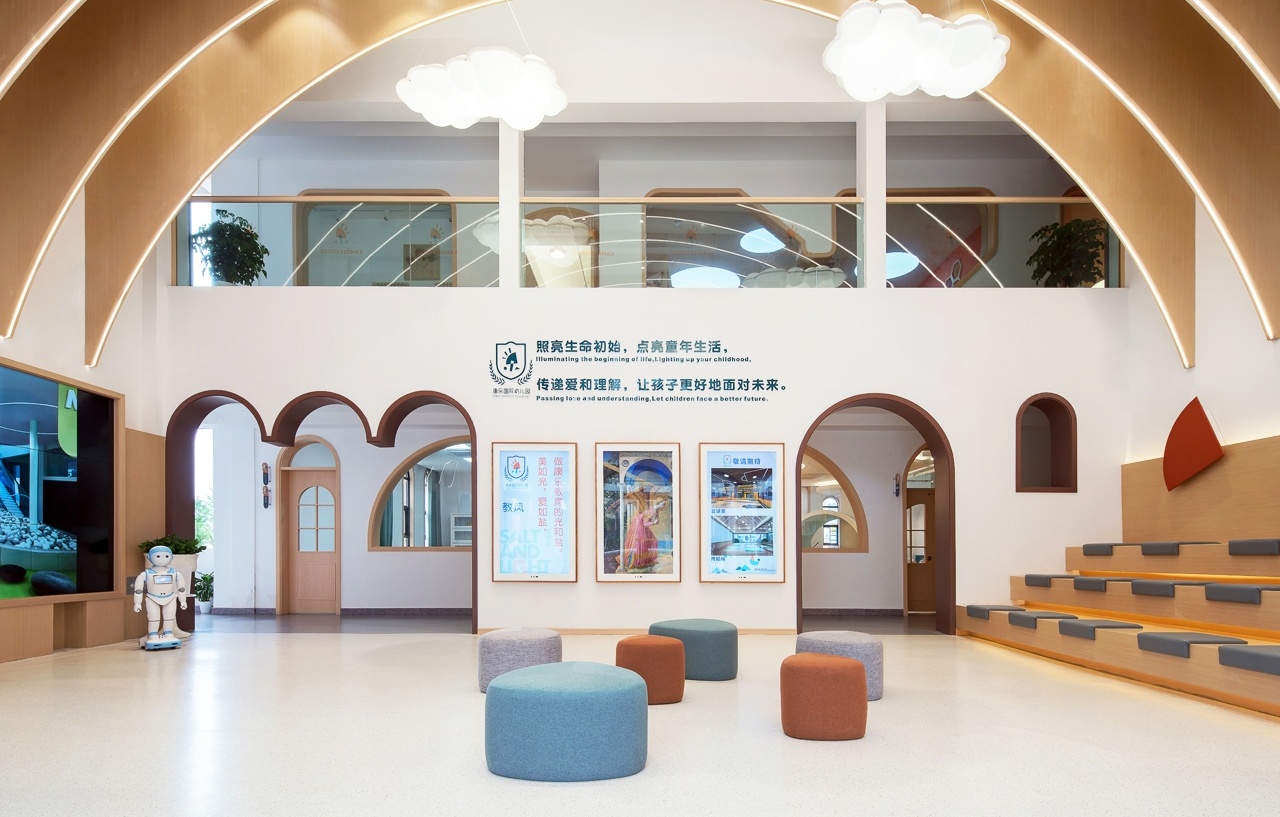康乐幼儿园主入口改造++ 智慧象儿童创享空间 | 梦幻童趣，安全舒适-29