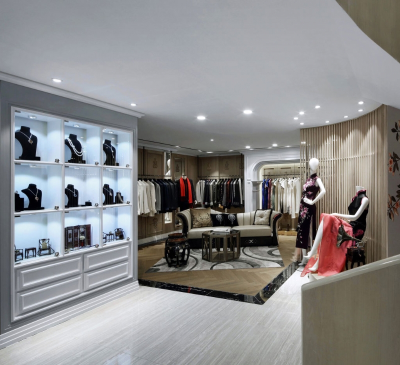 奢华定制 摄人心魂——KSL深圳南山拉宝丽品牌店设计-9