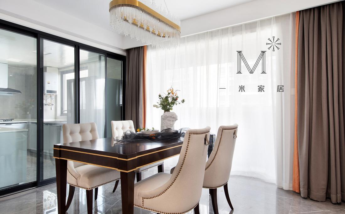 平层丨【一米家居】优雅演绎法 140m²现代美-6