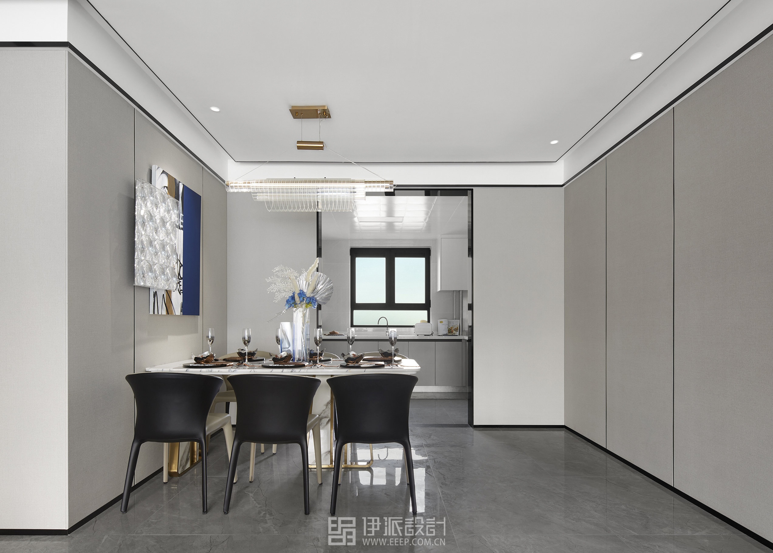 “青岛 TOP5 房企”云玺城样板房软装丨中国青岛丨深圳市伊派室内设计有限公司-32