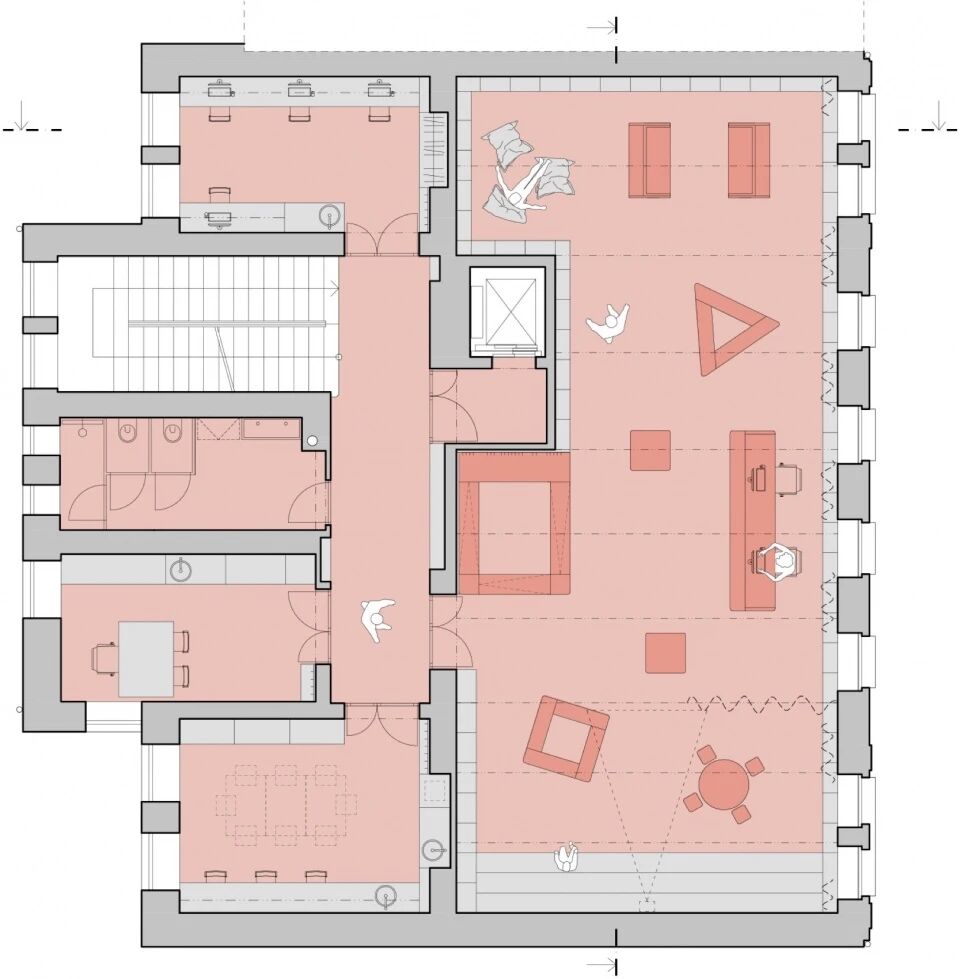 Červený Kostelec图书馆翻新项目丨PAPUNDEKL ARCHITEKTI-69