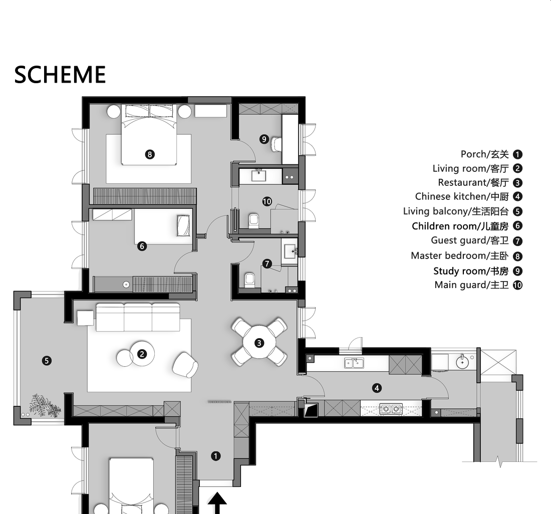 温暖宜居的四口之家-52