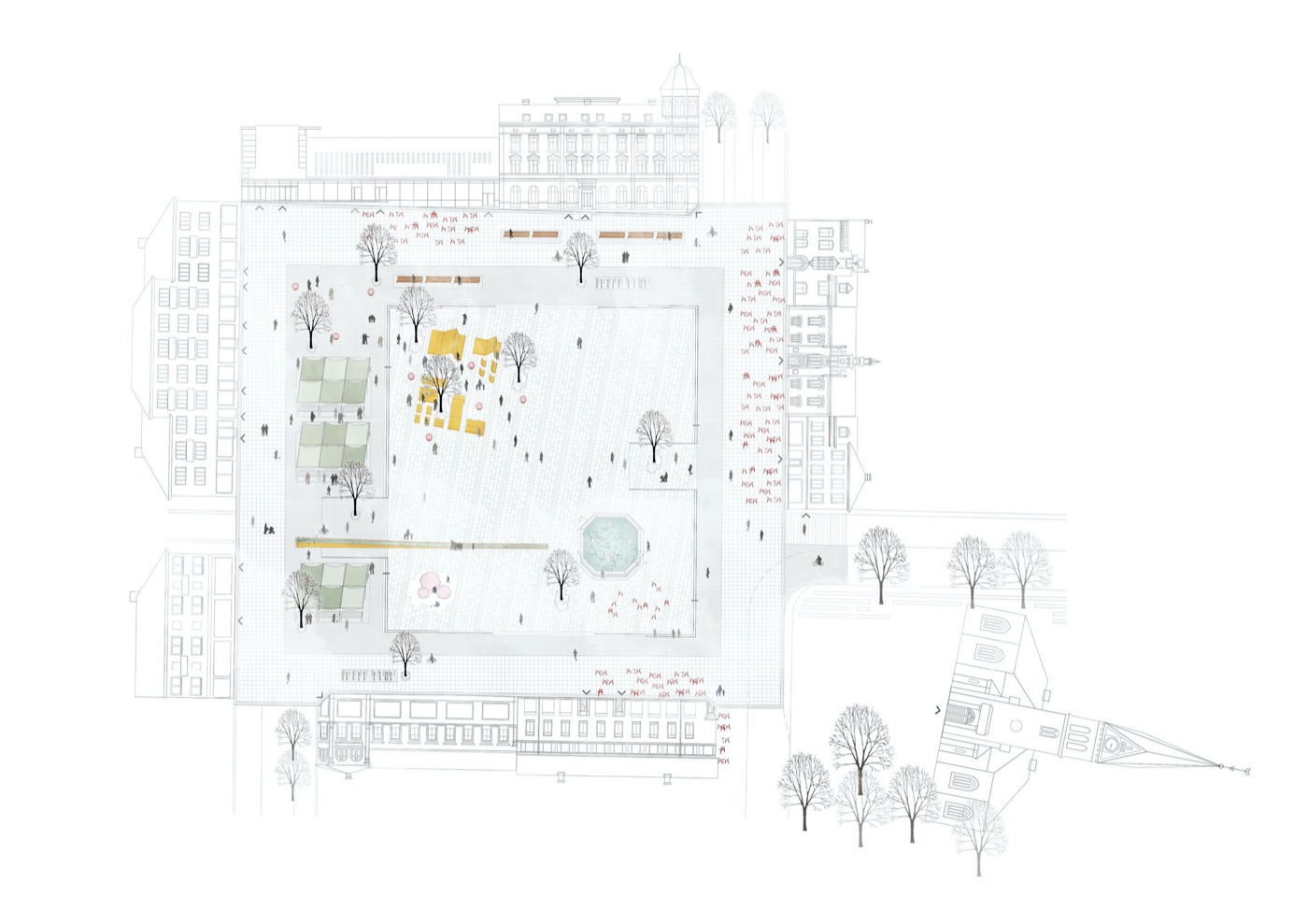瑞典小镇公共空间重塑丨LAND Arkitektur-20