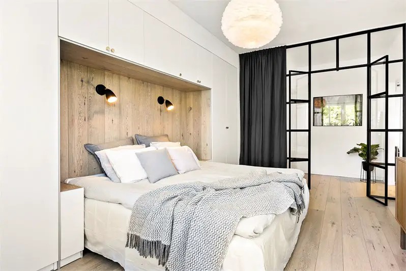 瑞典 92 平米三室一厅工业风公寓-11
