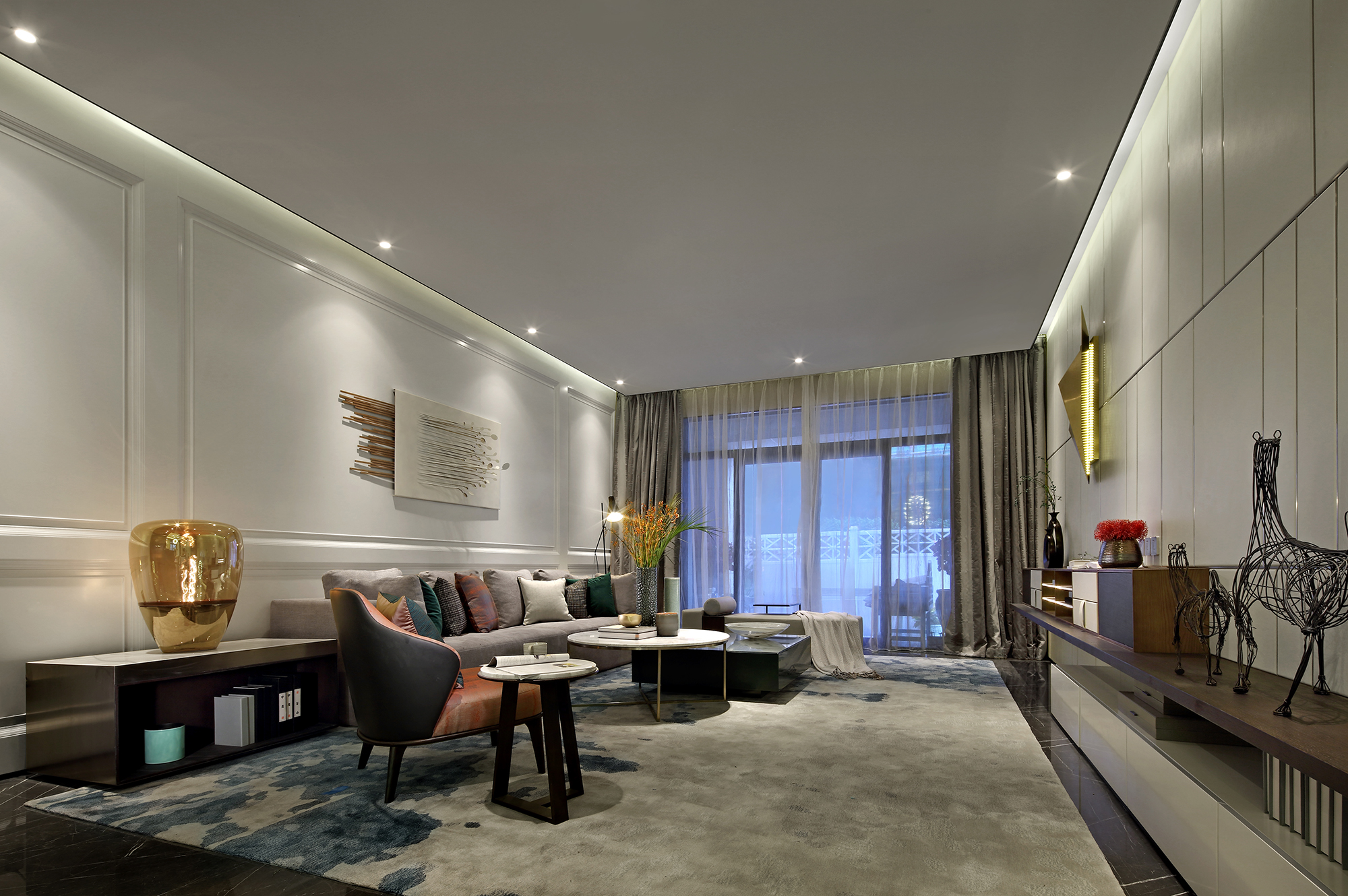 简雅空间 | 郑凯橄榄城 67 号室内设计-42