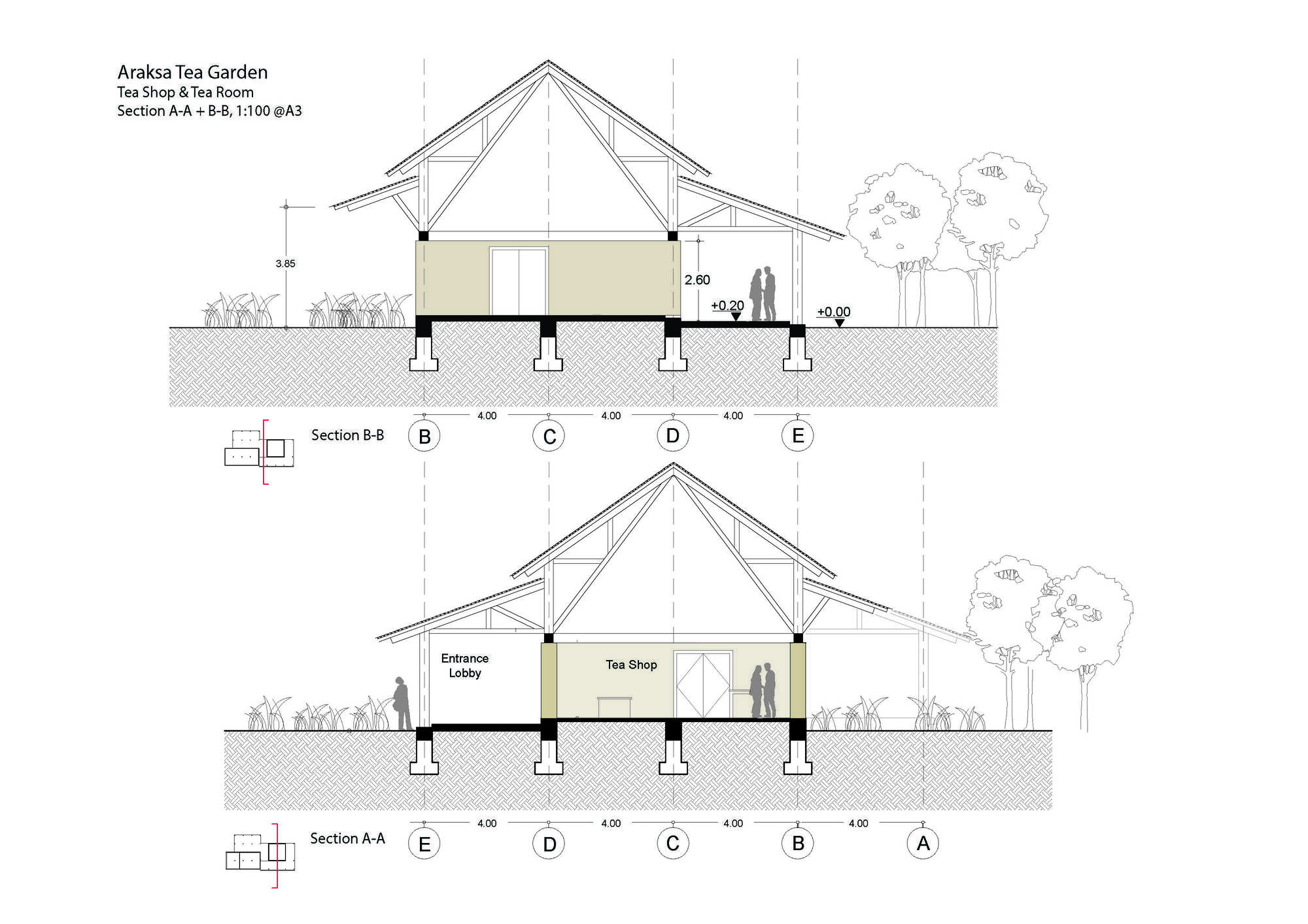 阿拉克萨茶馆丨泰国丨Simple Architecture-27