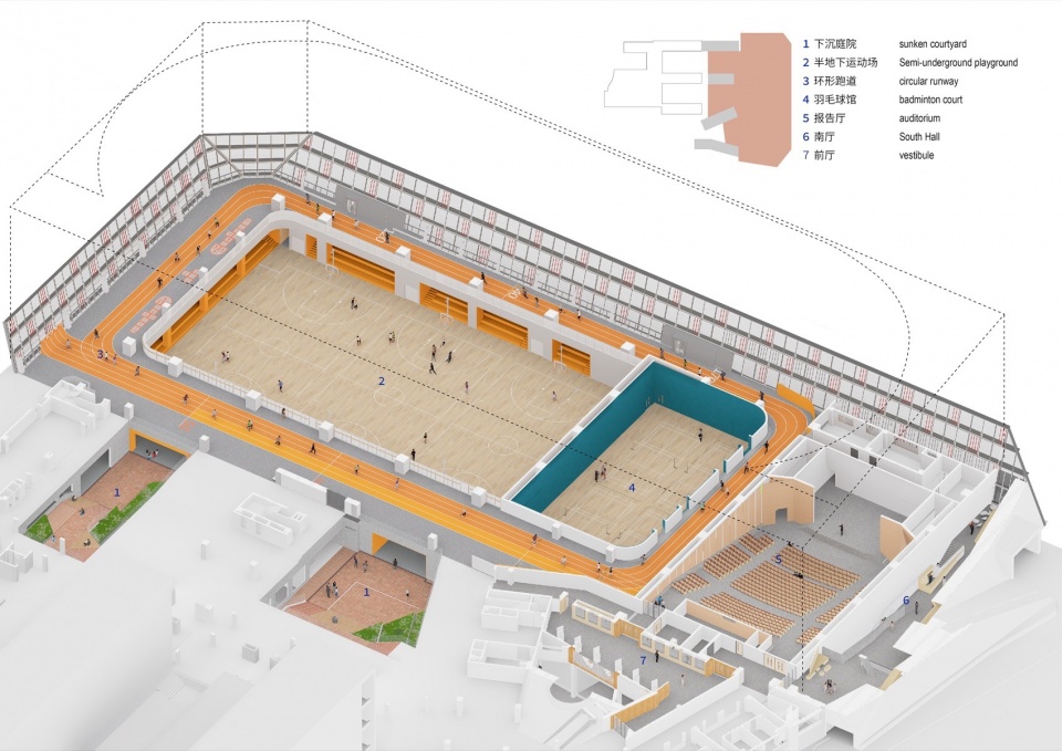 红岭中学石厦校区改扩建丨中国深圳丨土木石建筑设计事务所-75