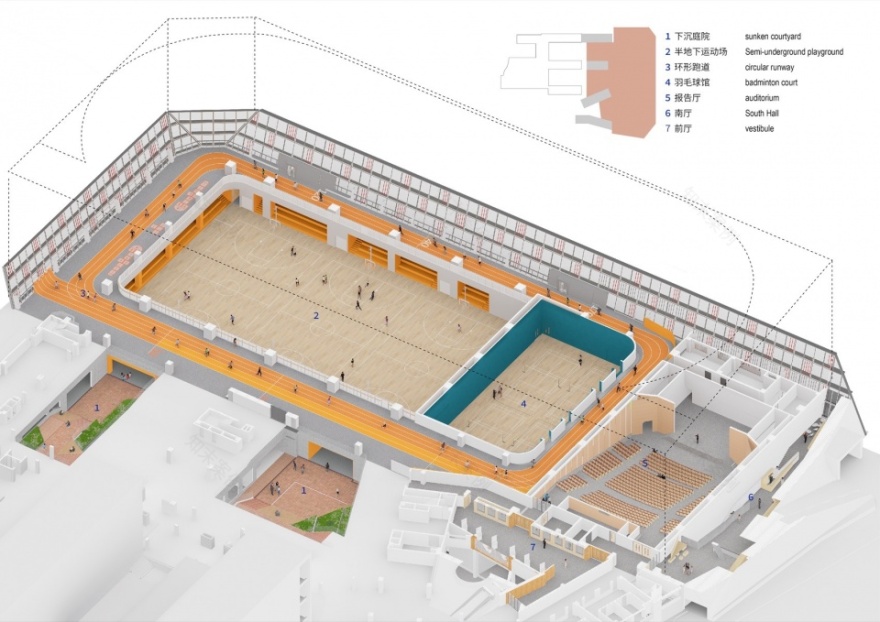 红岭中学石厦校区改扩建丨中国深圳丨土木石建筑设计事务所-75