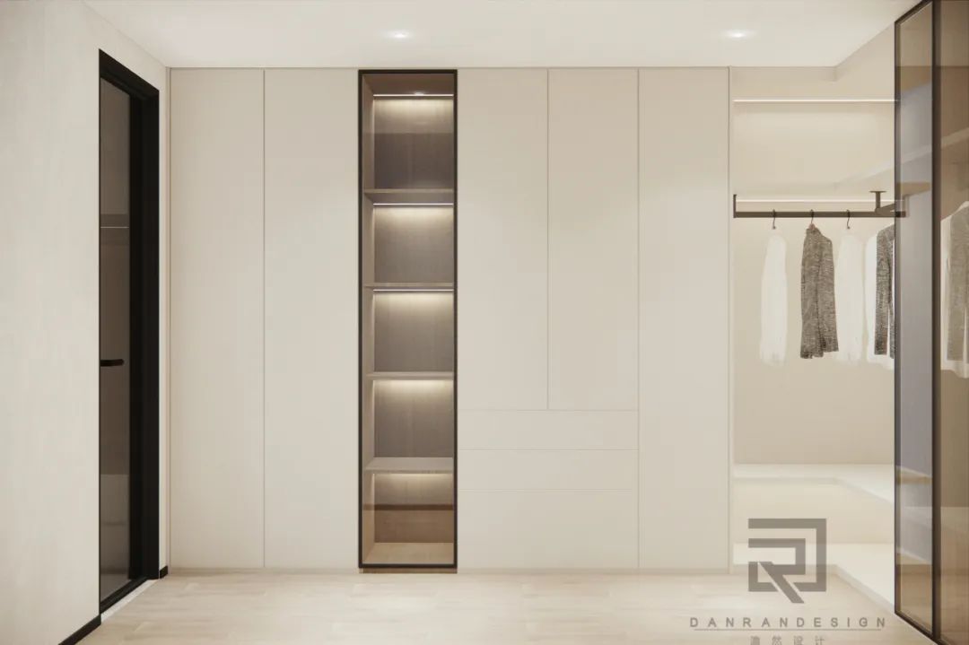 嘉陵江天 · 220㎡天际大平层的阔景设计与生活品味丨中国渝北丨澹然团队,橙色软装-53