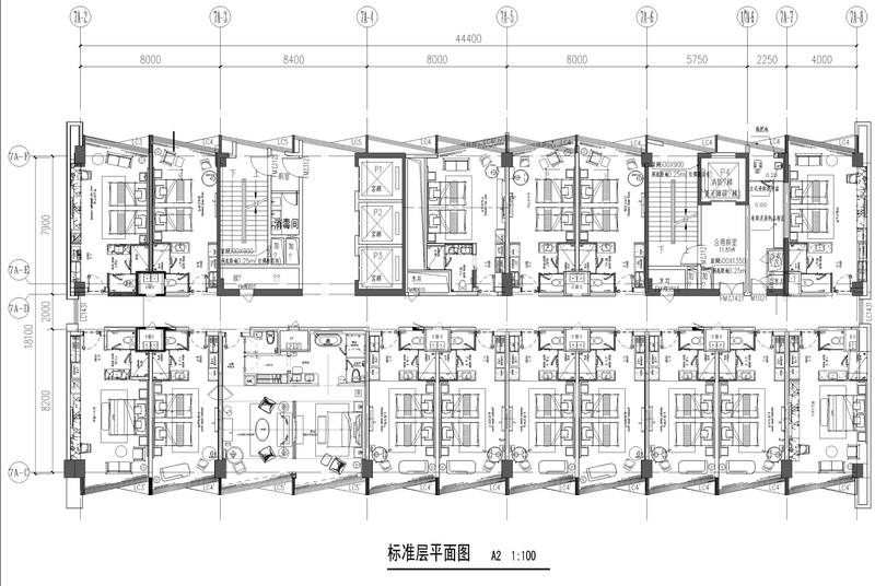 深圳海拓深航鹏逸酒店设计-70